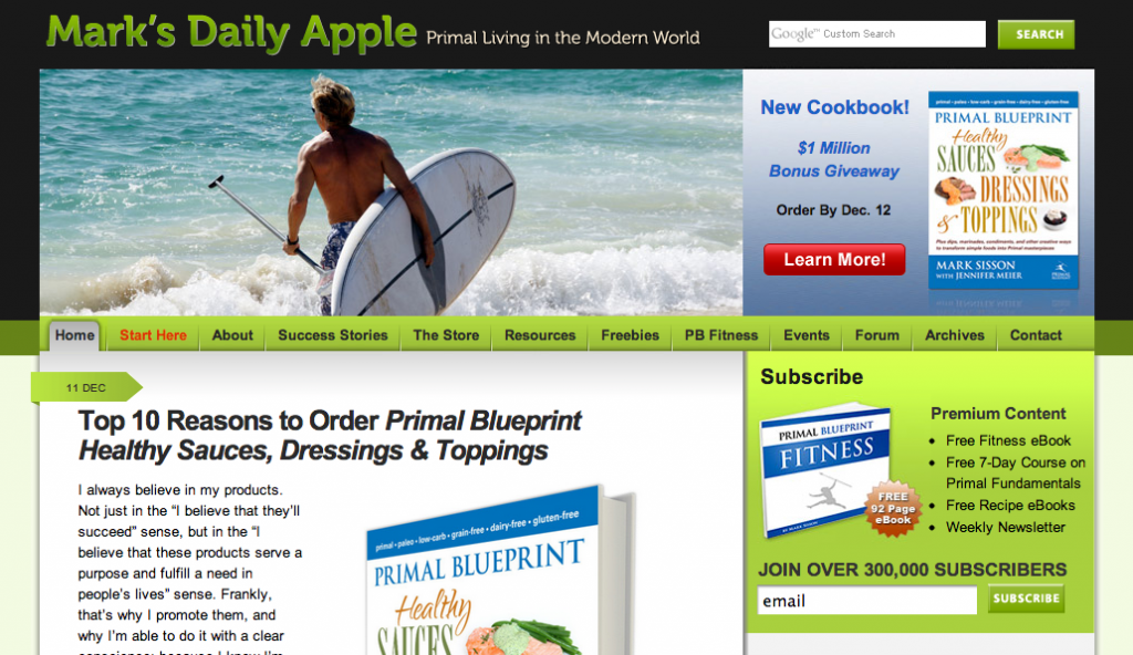 Mark's Daily Apple Review | Ultimate Paleo Guide