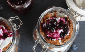 Blueberry Carrot Cake Parfaits