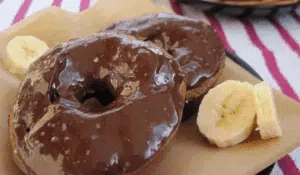 Paleo Breakfast Ideas - Chocolate Coffee Banana Donuts