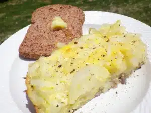 Paleo Breakfast Ideas - Onion Frittata