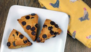 Paleo Breakfast Ideas - Orange Dark Chocolate Chip Scones