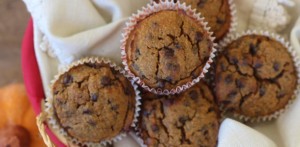 Paleo Breakfast Ideas - Pumpkin Chocolate Chip Muffins