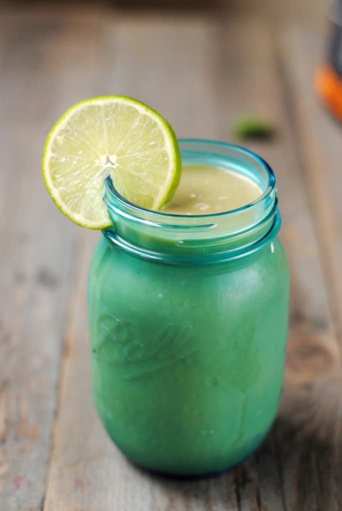 lime coconut smoothie