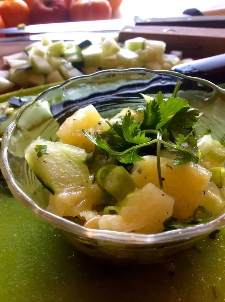 Pineapple Cucumber Salsa