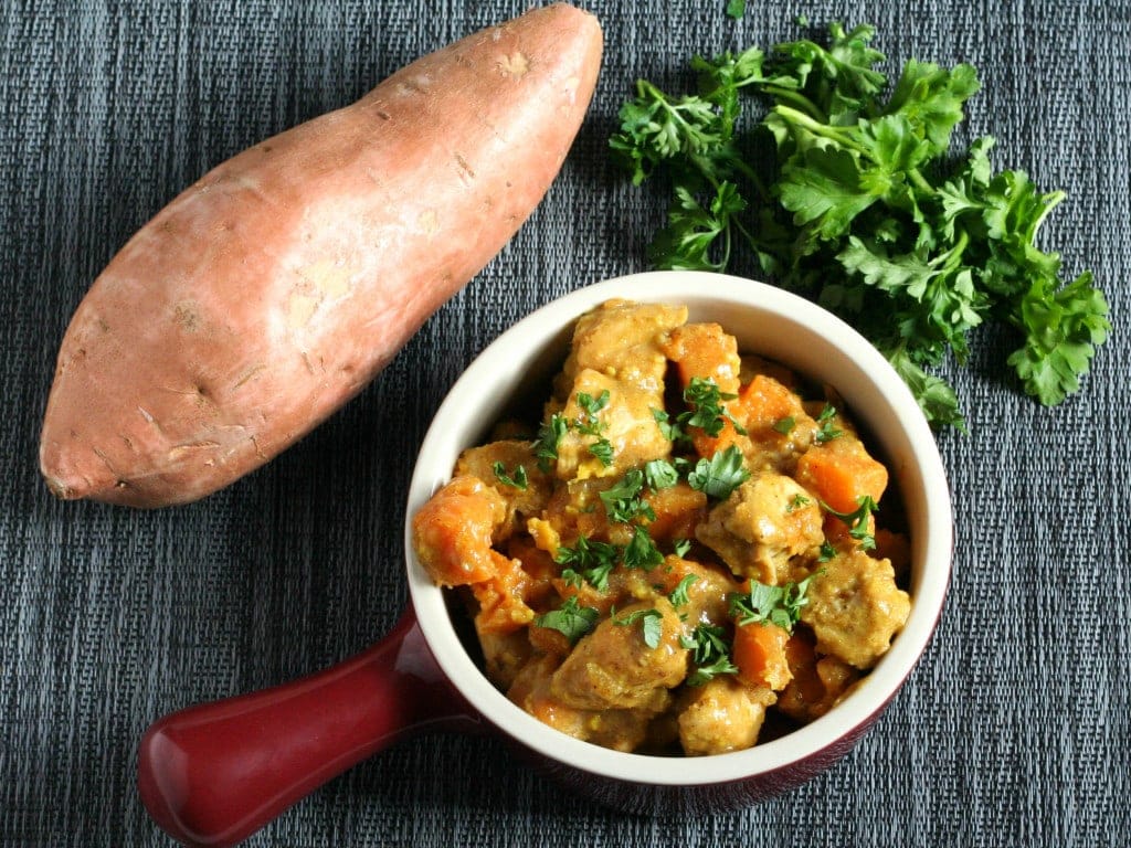 Sweet Potato and Chicken Curry