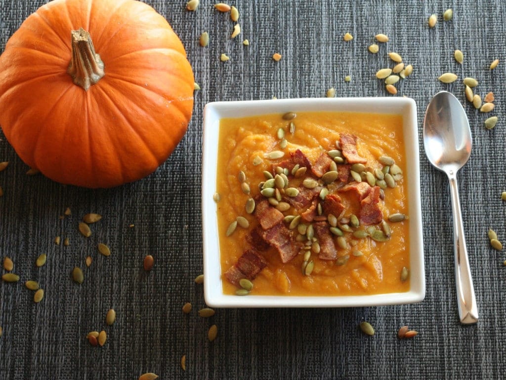 Pumpkin Bacon Paleo Soup