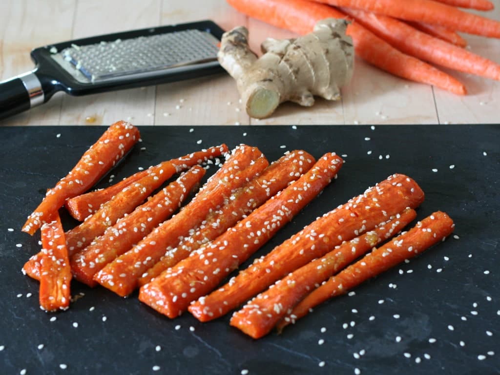 Honey Ginger Glazed Carrots 2