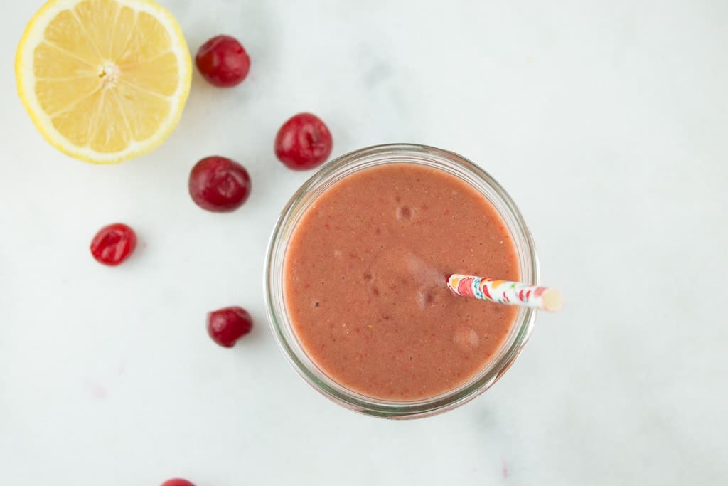 Paleo Sour Cherry Smoothie