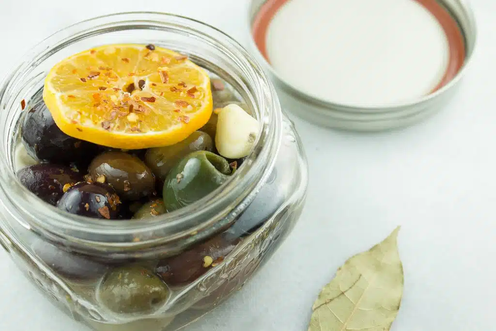 Holiday Marinated Olives