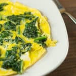 kale-spinach-omelet