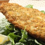 almond-crusted-cod-with-kale-salad