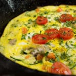 open-faced-veggie-omelet