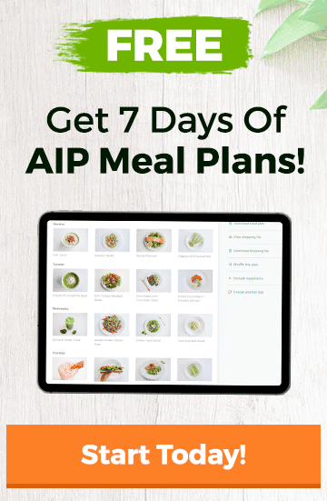 The AIP Diet Meal Plan