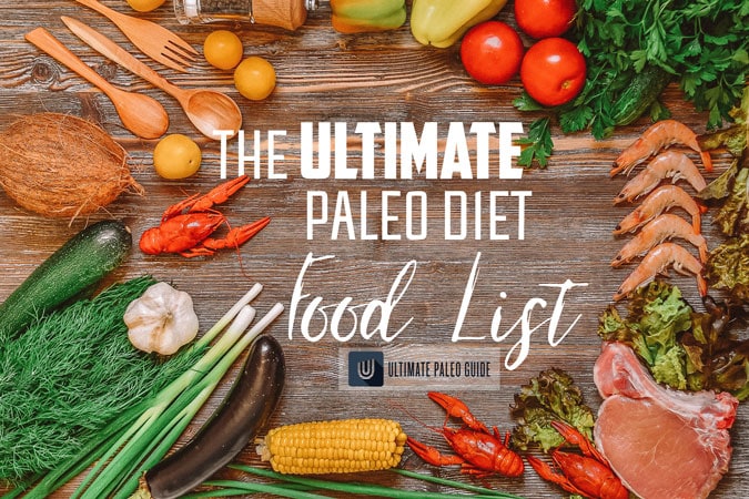 paleo diet food list guide