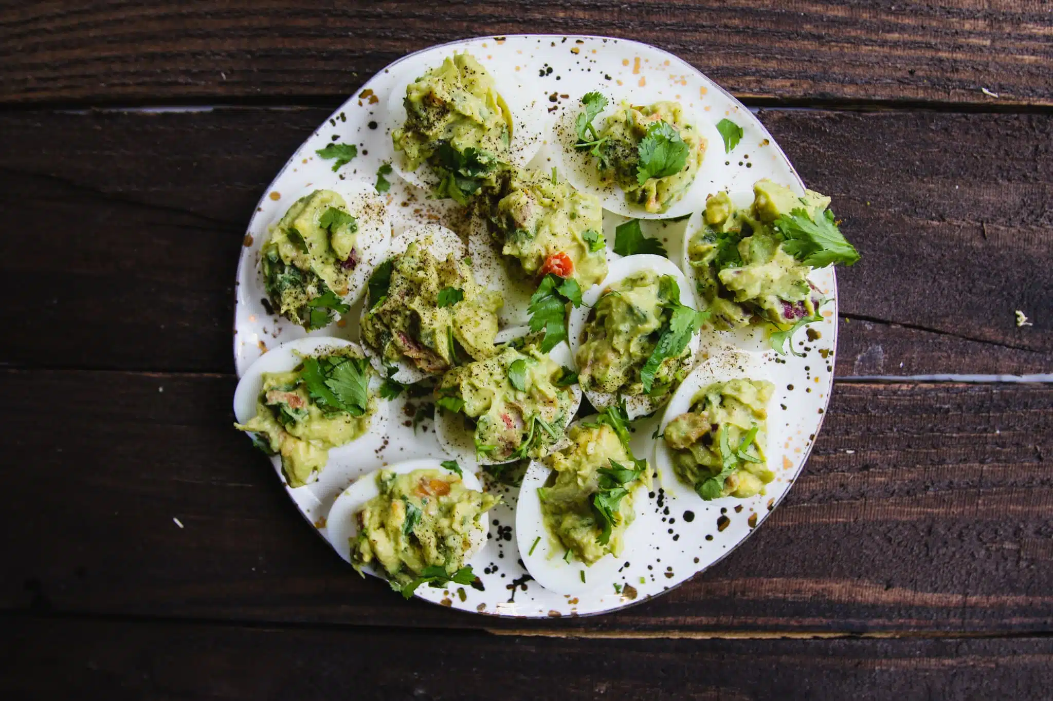 guacamole deviled eggs