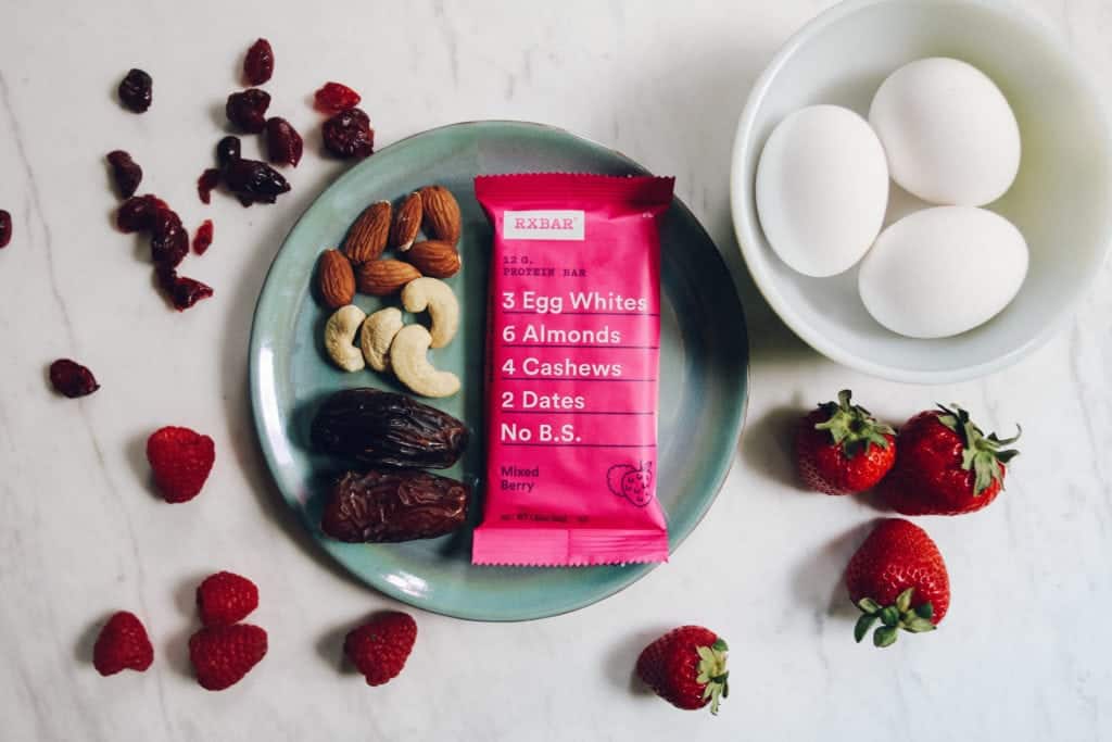 rxbar ingreidents dates eggs berries almonds cashews