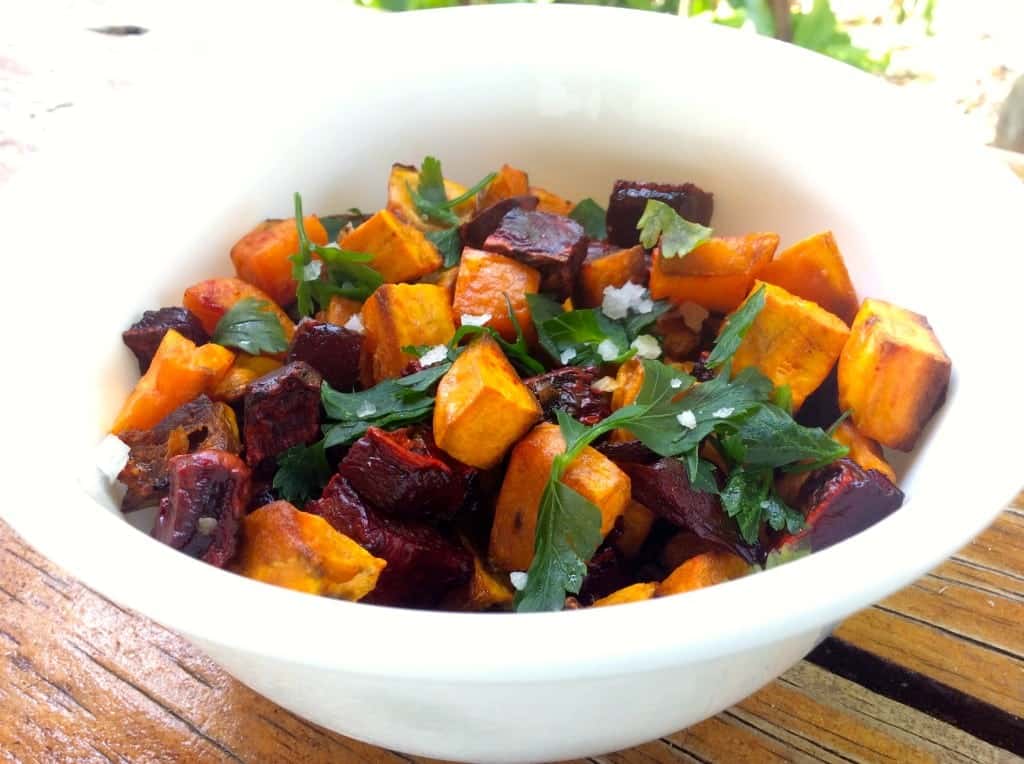 sweet potatoes and beets