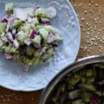 sesame cucumber salad