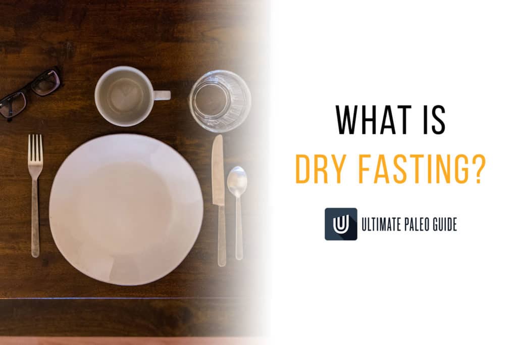 dry fasting empty plate