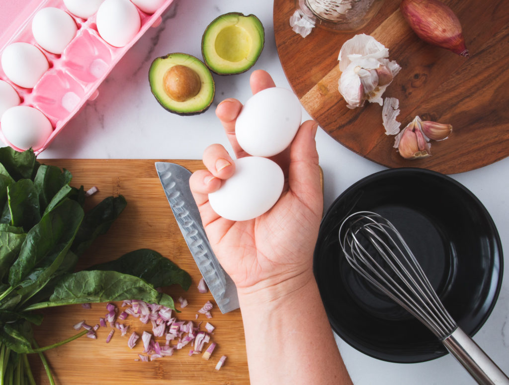 Spinach Avocado Egg Wraps - Welcome to the Family Table®