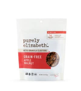 one package of purely elizabeth keto granola clusters